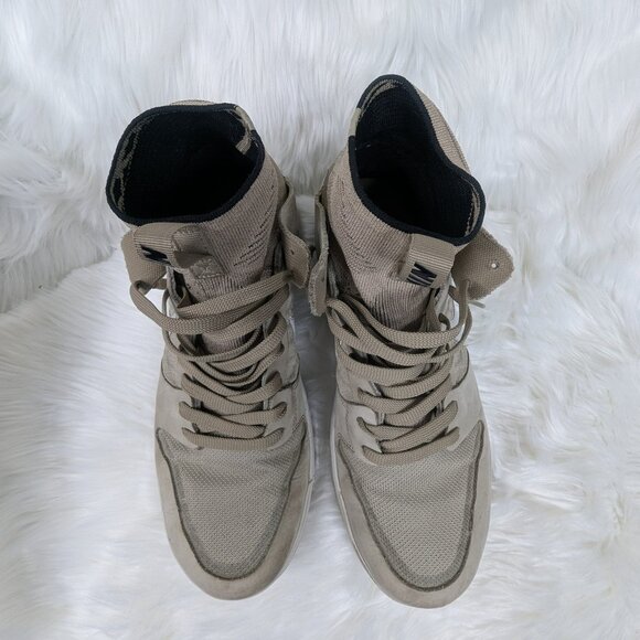 Nike SB Dunk High Elite Khaki White Men’s Size 10 917567-200 - Picture 3 of 10